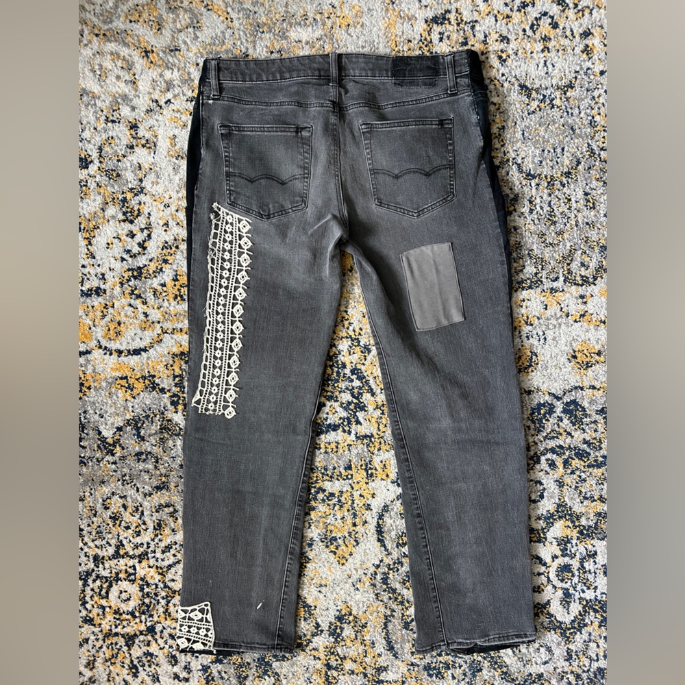 American Eagle Upcycled Patchwork Denim - image 4